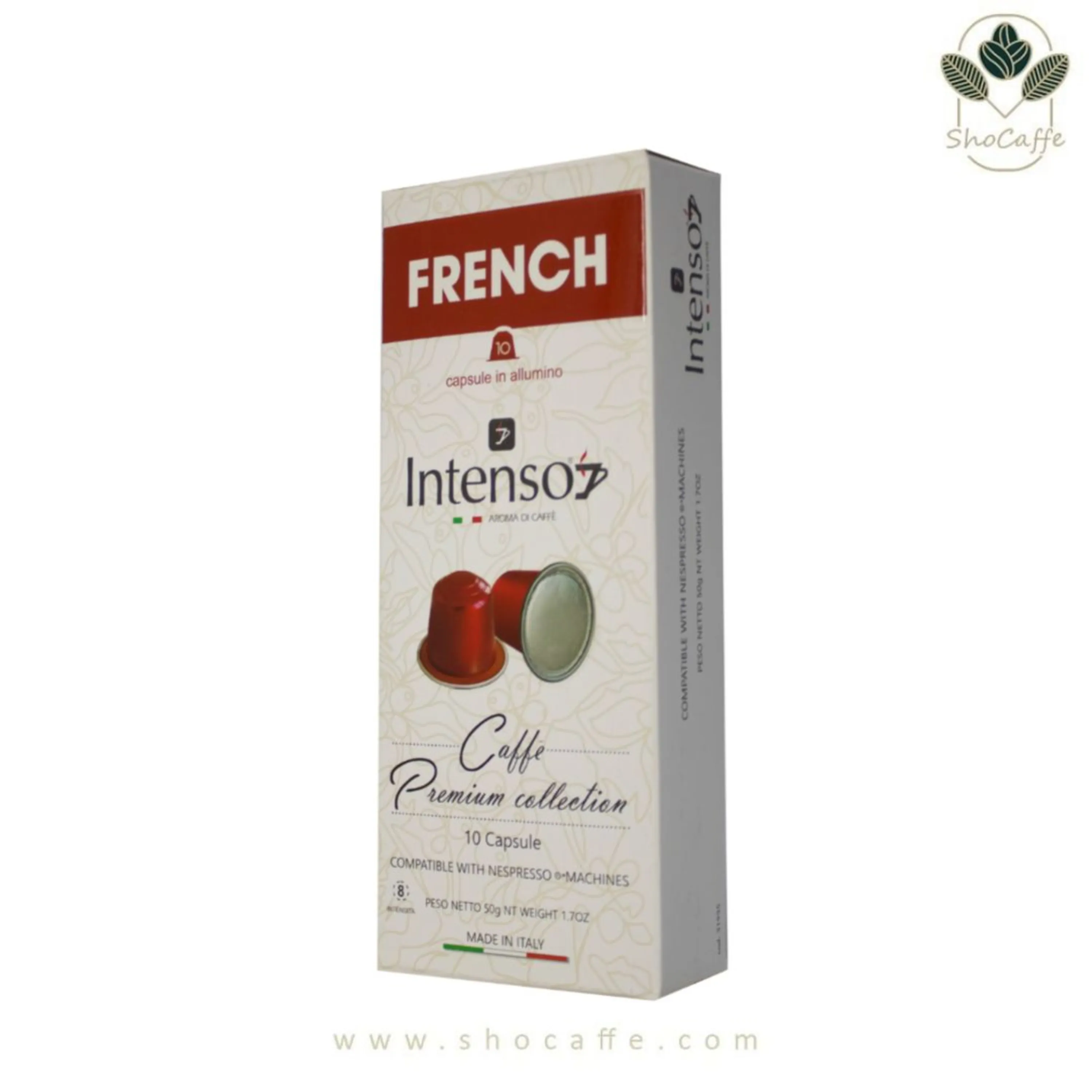 کپسول قهوه نسپرسو اینتنسو مدل French Intenso